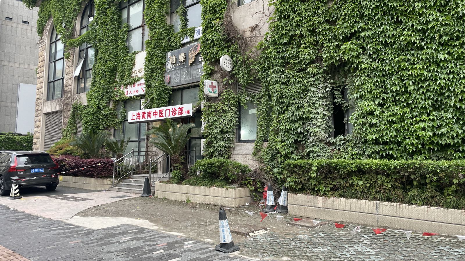 Leafy Building in Former French Concession Area, Shanghai