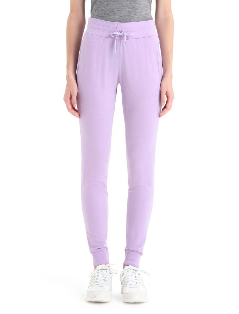 Icebreaker Merino Crush Womens Pants - Purple Gaze