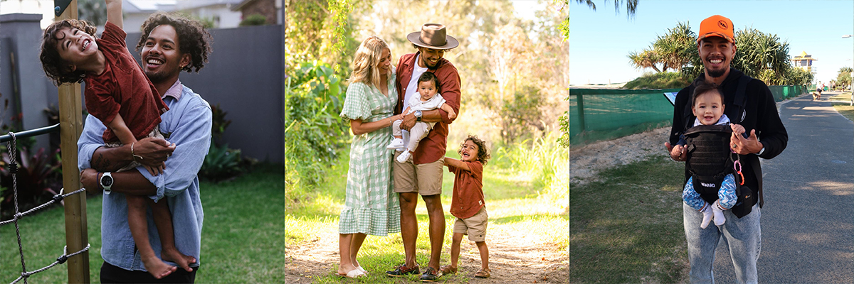 Pictures of Justin Murillo with his family