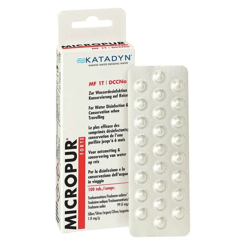 KATADYN MICROPUR FORTE WATER PURIFIER TABLETS