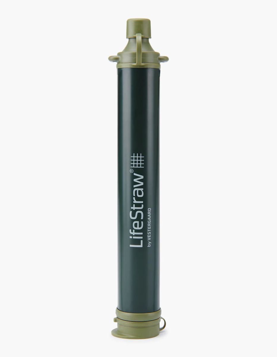 LIFESTRAW PERSONAL STRAW WATER FILTER - OLIVE GREEN