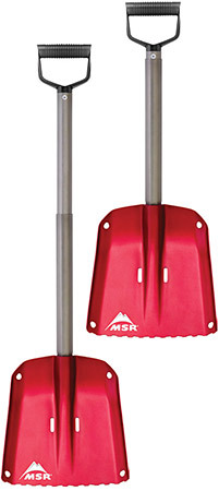 MSR Operator Backcountry And Basecamp Snow Shovel - Red