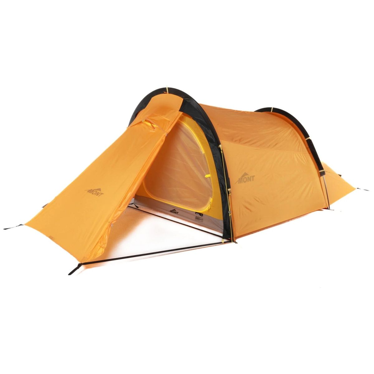 Mont Supercell 2-Person 4-Season Lightweight Tunnel Tent - Tumeric