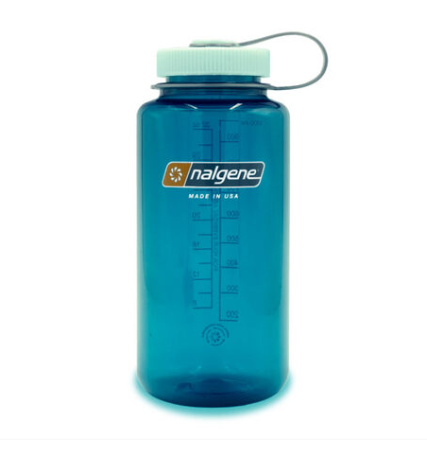 NALGENE WIDE MOUTH SUSTAIN WATER BOTTLE - TROUT GREEN - 1000ML