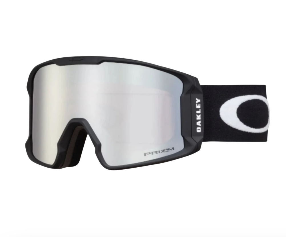 Oakley Line Miner Unisex Snow Goggles - Medium - Matte Black/Prizm Snow Black Iridium