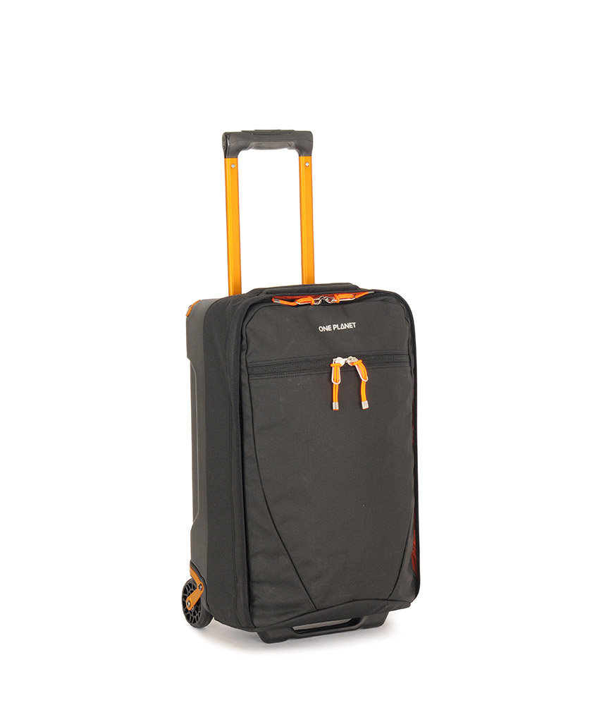 One Planet Wheelie Small 40L Carry On Wheeled Luggage
