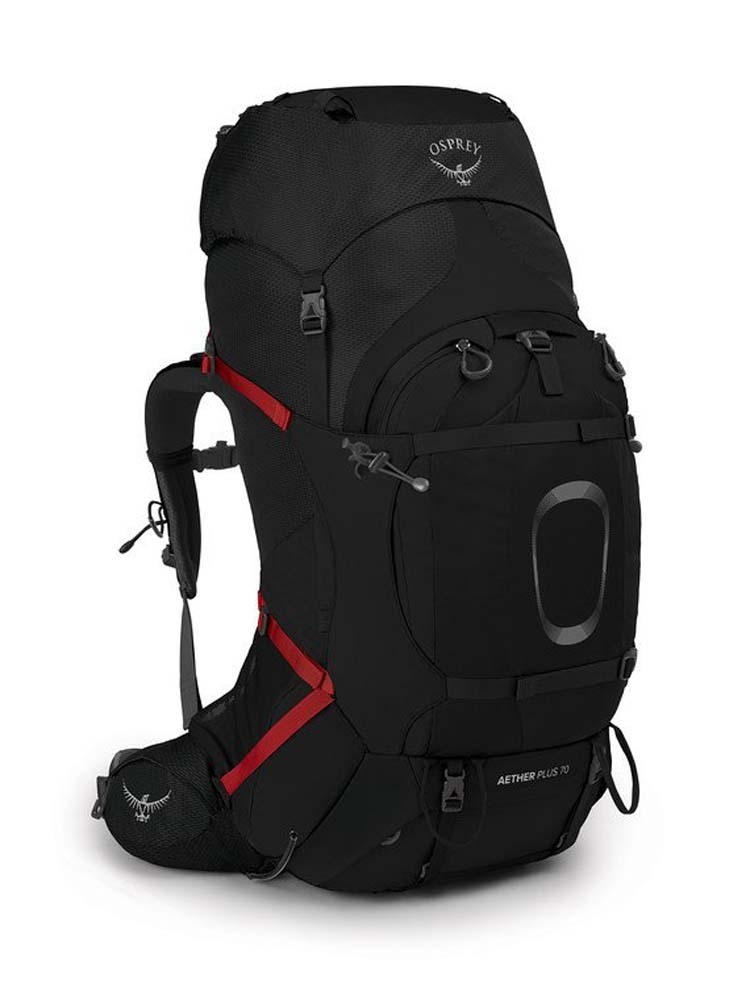 Osprey Aether Plus 70L Mens Hiking Backpack