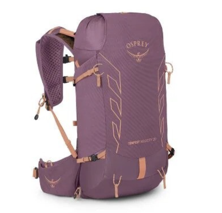 Osprey Tempest Velocity 20L Womens Hiking Backpack - Pashmina/Melon
