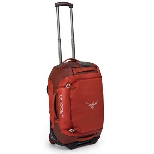 Osprey Transporter Wheeled Duffel 40L Rolling Luggage in Red