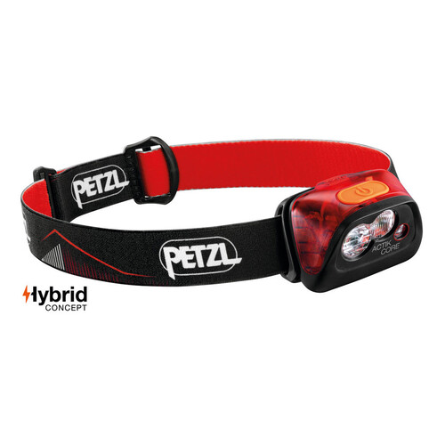 PETZL ACTIK CORE ACTIVE HEADLAMP - RED