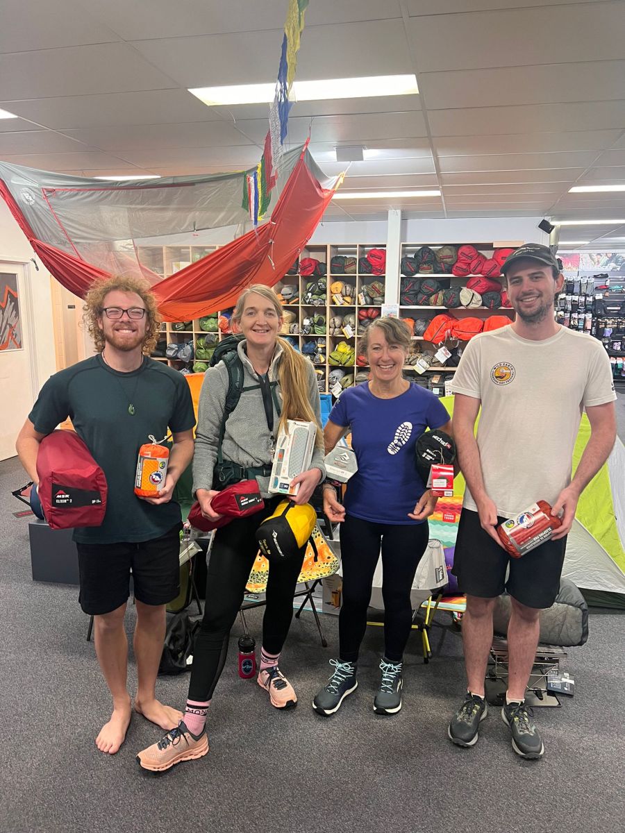 The team in store at Wild Earth Burleigh gearing up