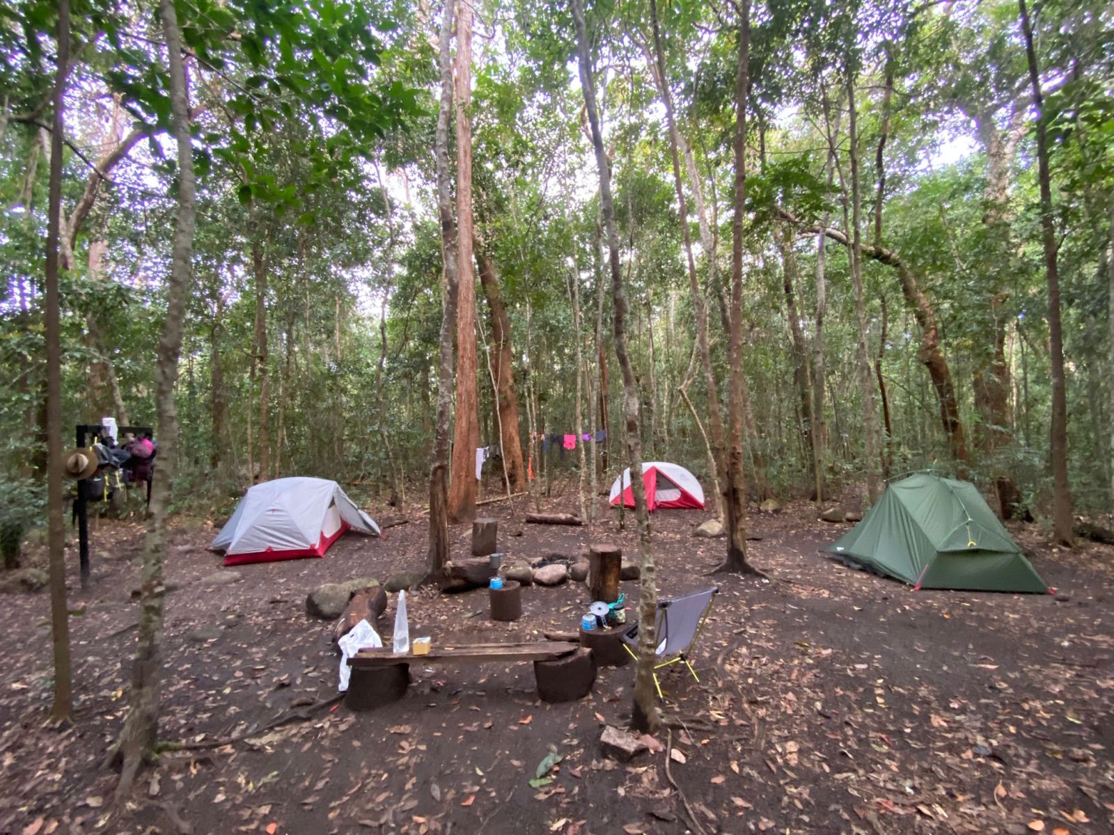 A view from camp