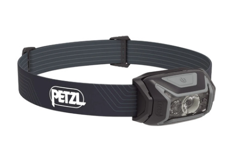 Petzl Actik 450 Lumen Headlamp - Grey