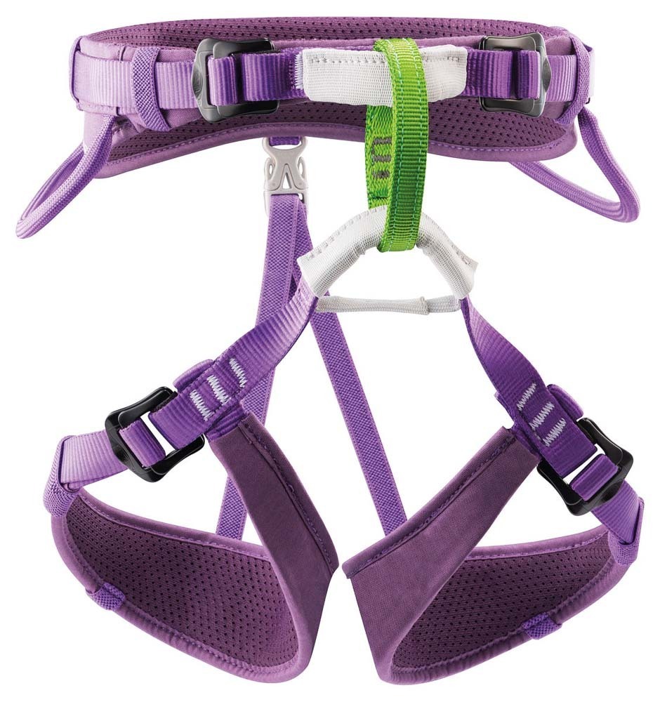  Petzl Macchu Kids Climbing Harness - Purple