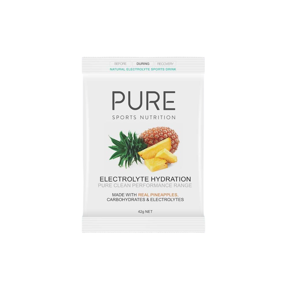 Pure Electrolyte Hydration 42g Sachet - Pineapple - for travellers
