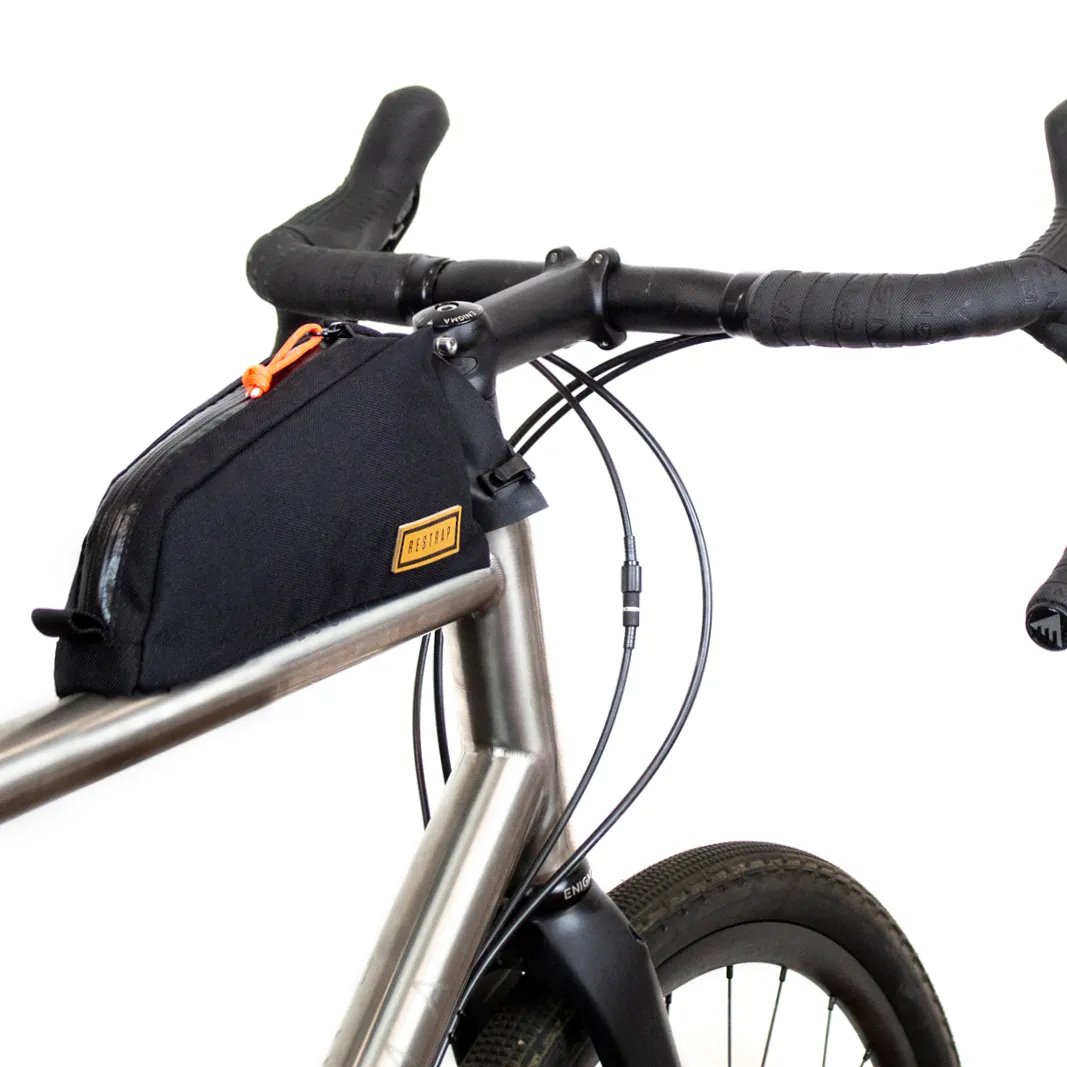 Restrap Top Tube Bag - Black