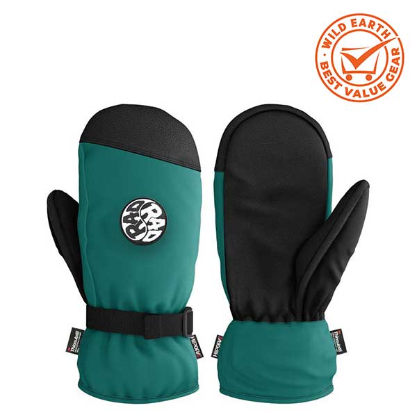 Rad Gloves Sidehit Unisex Mittens - Teal