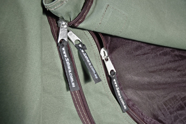 SAHARA DROVER XL ZIPPERS