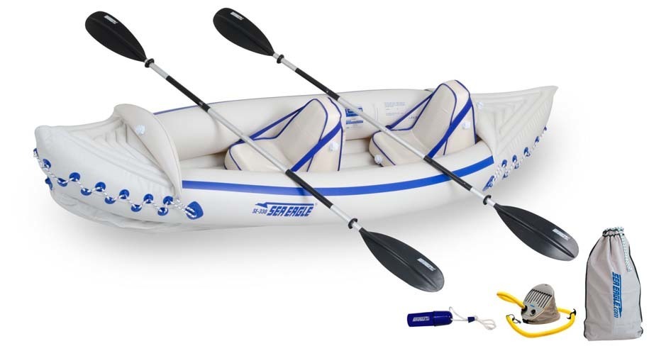 Sea Eagle SE330 2 Person Inflatable Kayak - Pro Package