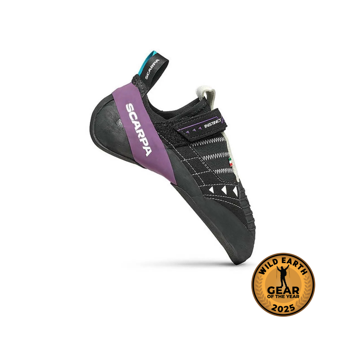 Scarpa Instinct VSR LV Unisex Climbing Shoes - Black/Violet/Milk 