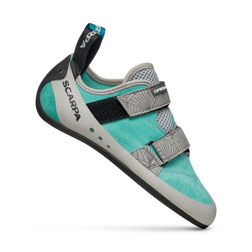 Scarpa Origin 2020 Womens Climbing shoes in Grey/Aqua