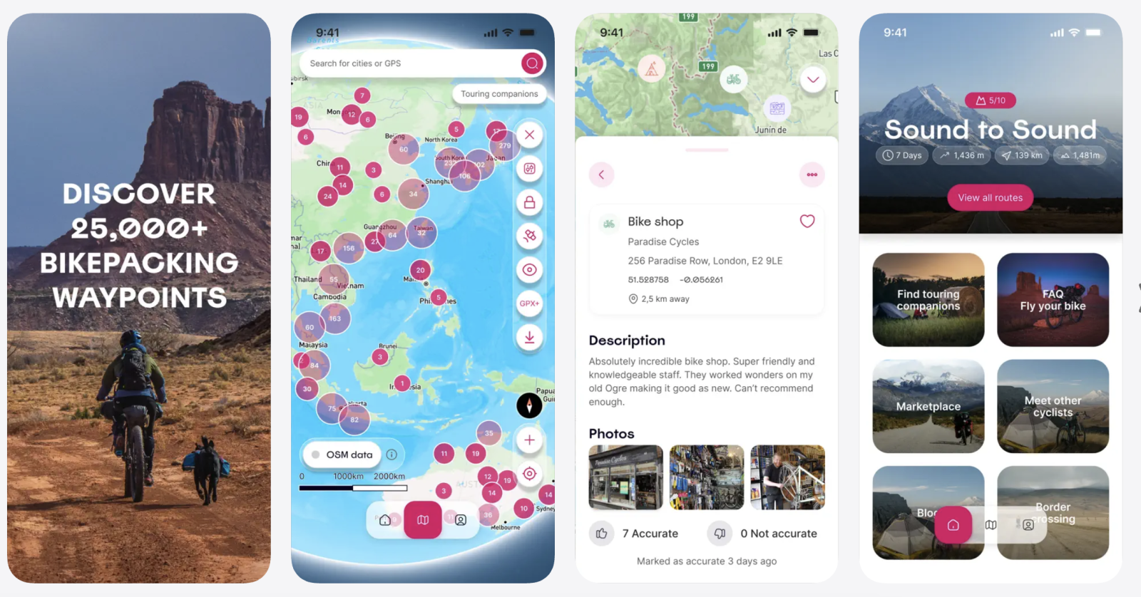 Bikepacking App