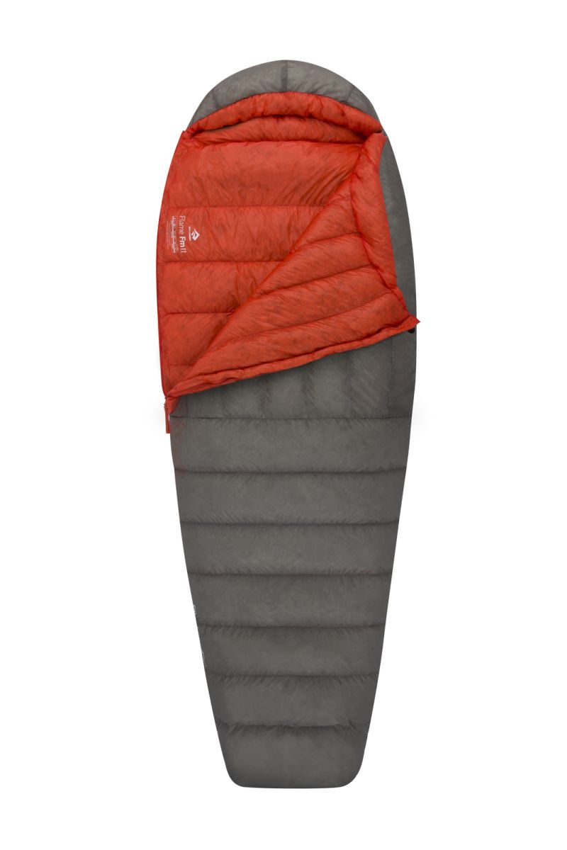 Sea to Summit Flame Sleeping Bag - Orange/Grey