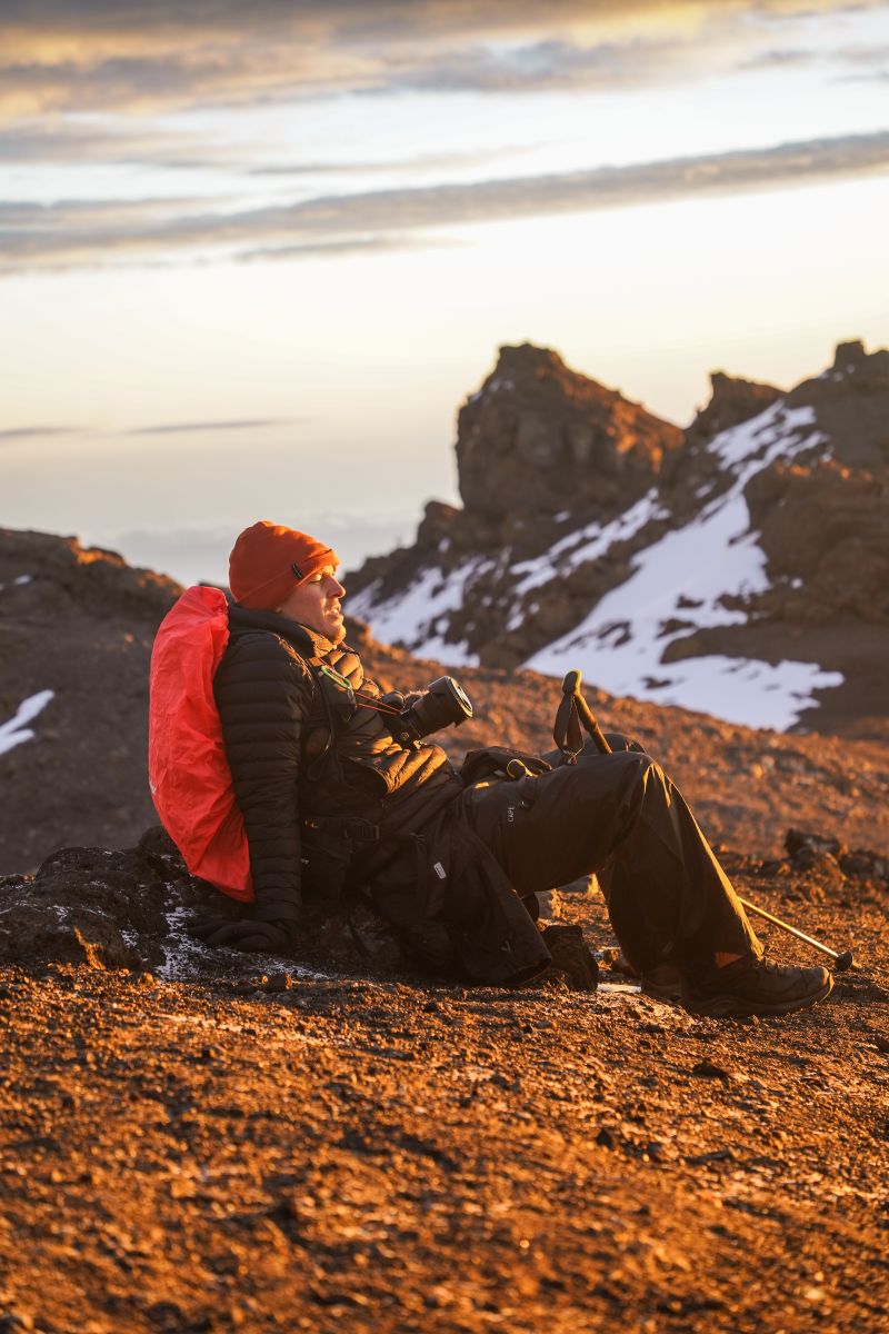 Photo of Cam at Stellar Point, Kilimanjaro