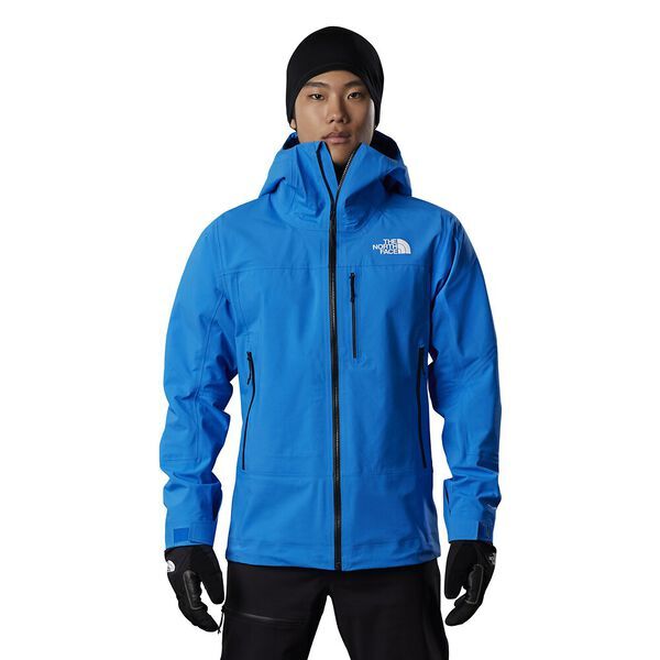 Man wearing The North Face Summit Series L5 Futurelight Jacket in Blue