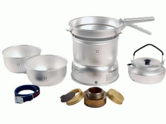 Trangia 25-2 Storm Ultralight Aluminium Cook Set & Kettle - Large