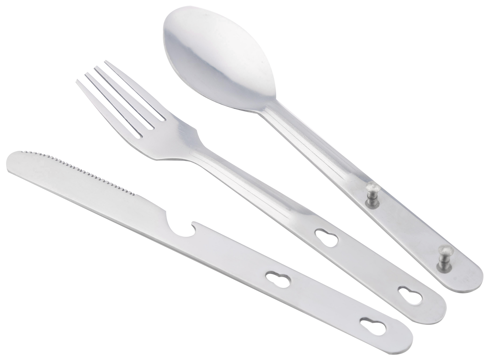 Traverse Stainless Steel Camping Cutlery Set