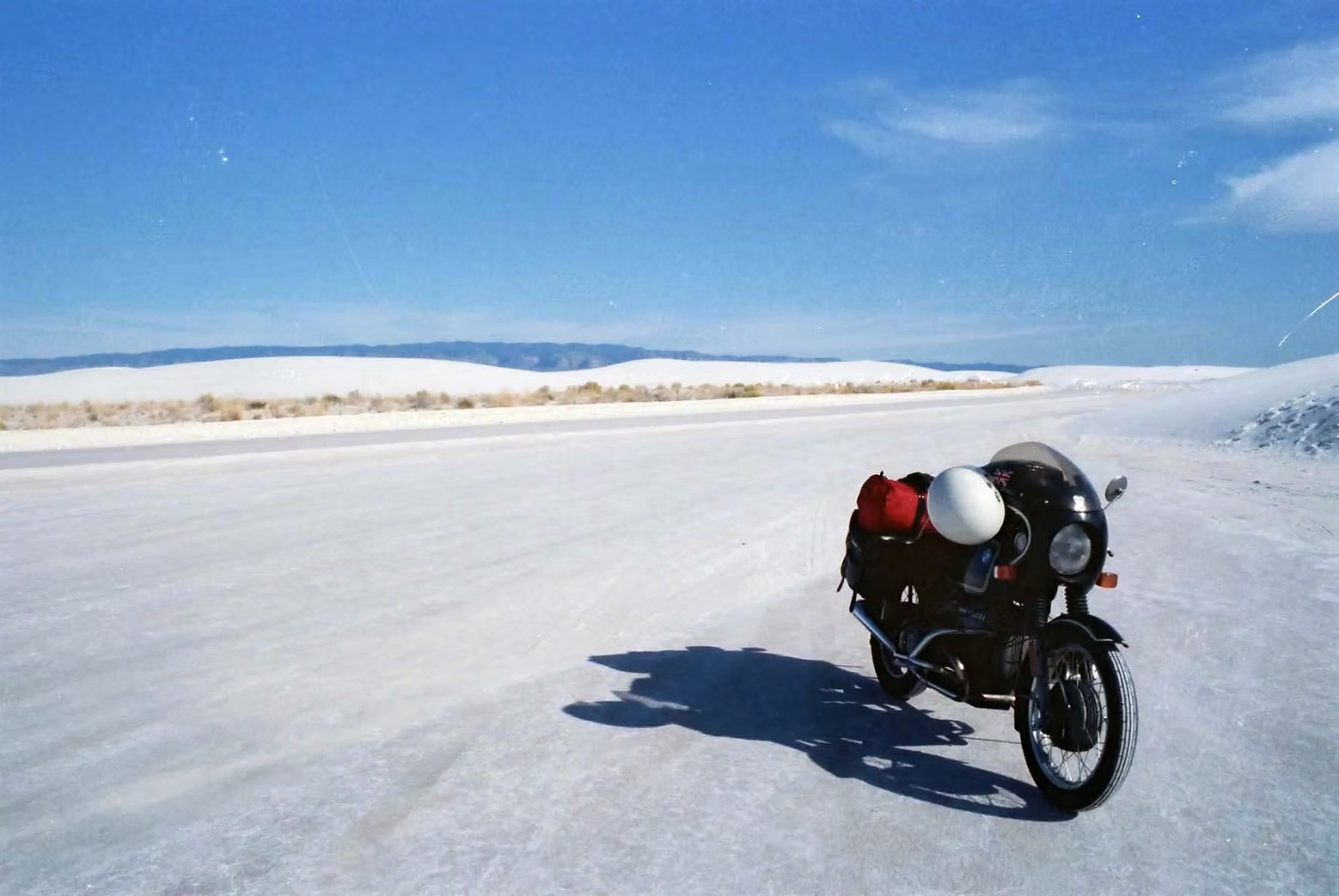 White Sands New Mexico Elspeth Bears Motorcycle travel