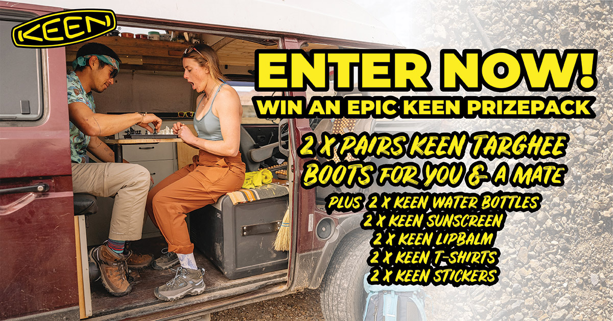 Win an epic KEEN prize pack for 2!