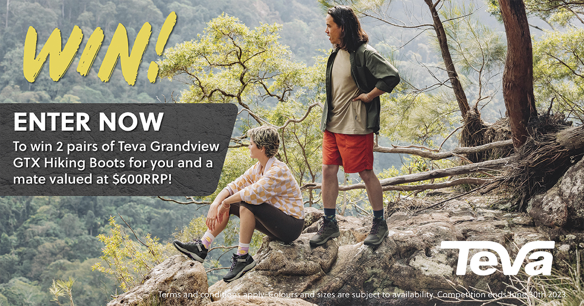 Win 2 Pairs of Teva Grandview GTX Hiking Boots!