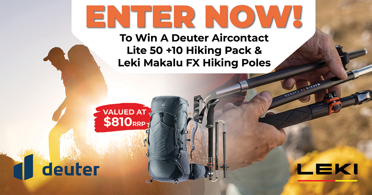 Deuter and Leki Poles and Packs Competition Valued at $810RRP