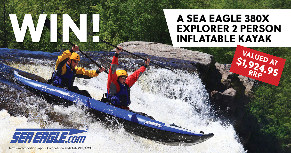 WIN a Sea Eagle Kayak worth $1,924.95!