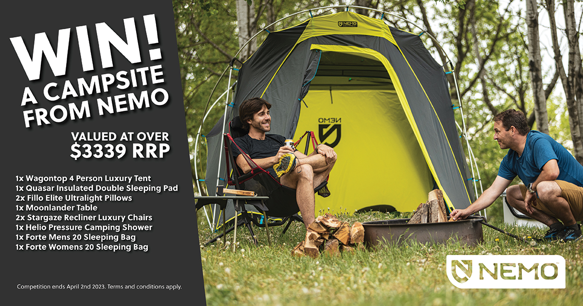 Win A Campsite with Nemo worth over $3339!