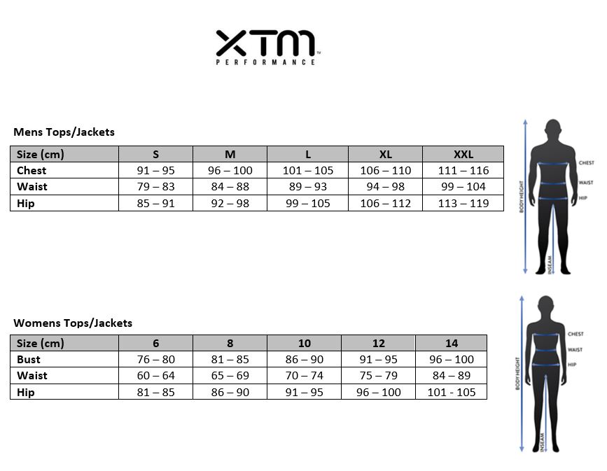 Blackberry Shirt Size Chart