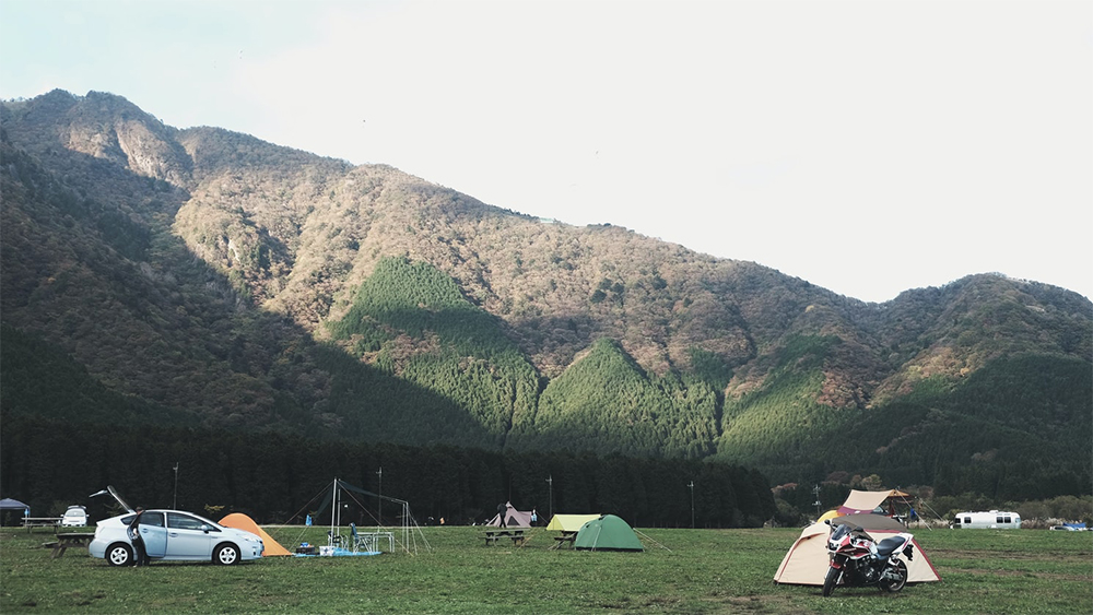 Campsite with a view