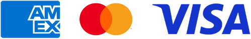 American Express, Mastercard, Visa