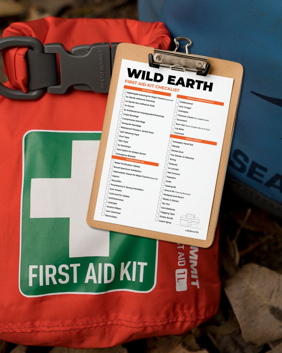 Wild Earth First Aid Kit Checklist