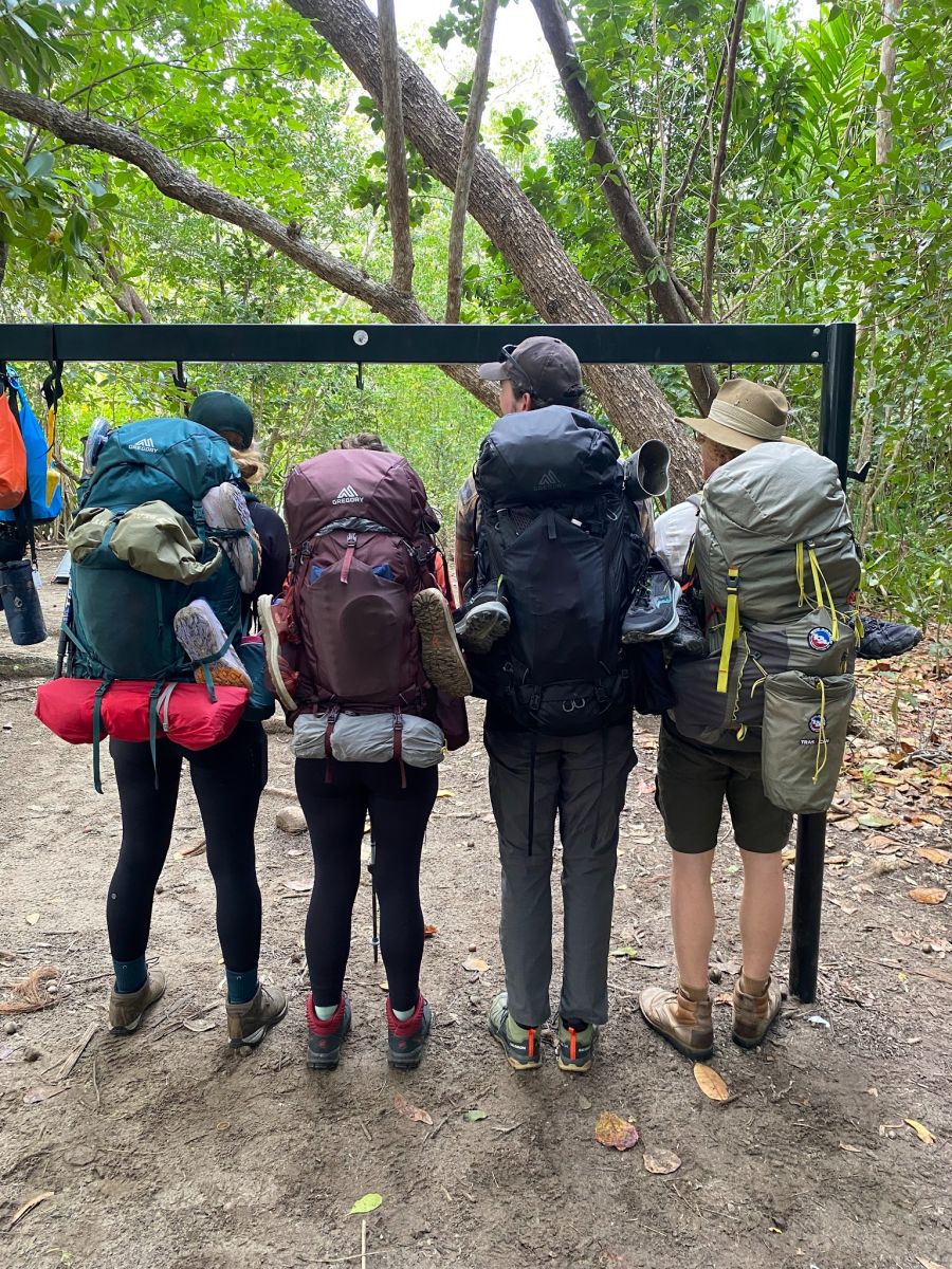 Wild Earth Team on the Thorsborne Trail