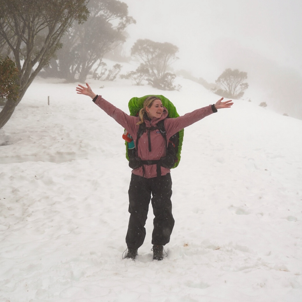 Sara Keith Wild Earth Ambassador Snow Camping