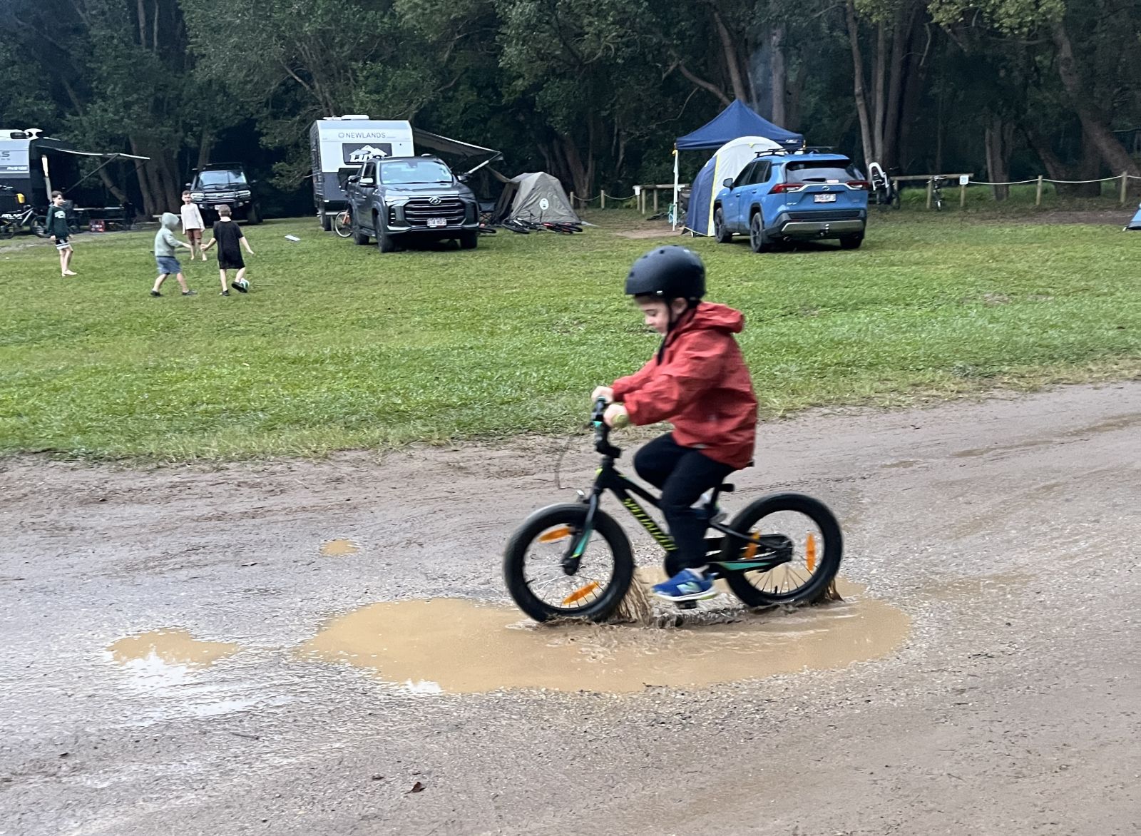 Riding in the Rain