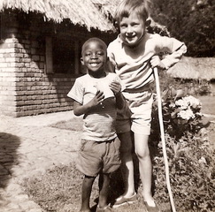 Tim's home and farm in Tanzania