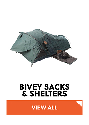 BIVY SACKS AND SHELTERS