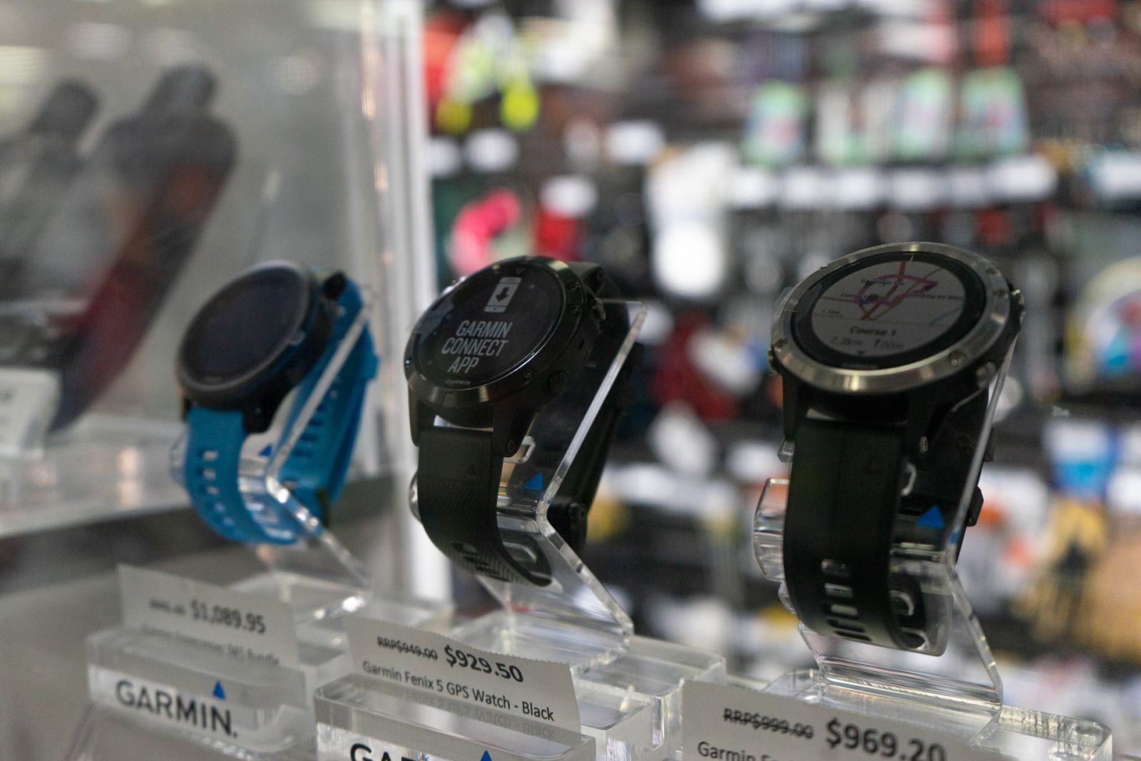 Garmin performance training watches