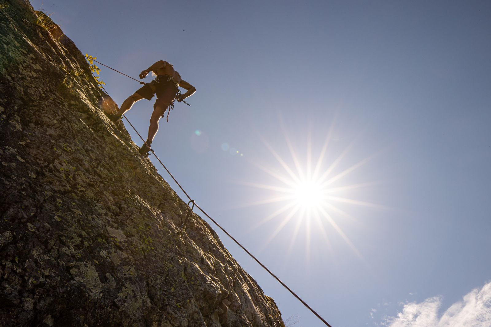 Image of climber by Yente van Eynde