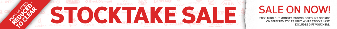 Stocktake Clearance Sale on all excess stock. Over 4000 items reduced to clear!