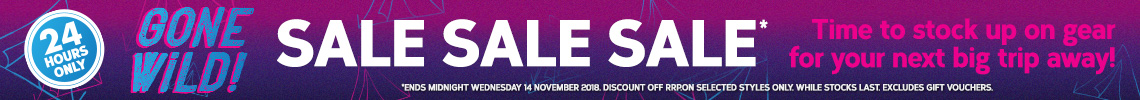 Gone Wild Sale Frenzy. 24 hours only. Shop Now!